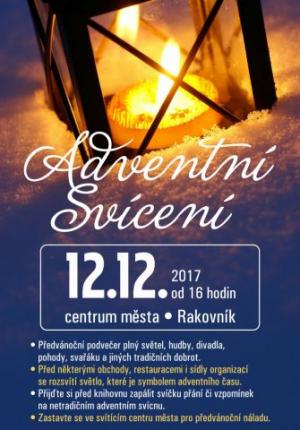 ADVENTNÍ SVÍCENÍ (12. 12. 2017)