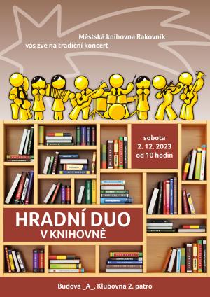 HRADNÍ DUO V KNIHOVNĚ (2.12.2023 OD 10 HODIN) 1