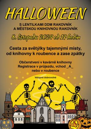HALLOWEEN A HALLOWEENSKÉ SVÍCENÍ S LENTILKAMI DDM  a KNIHOVNOU (8.11. OD 17 HODIN)